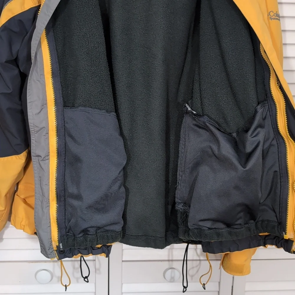 Columbia Mens Interchange Coat Zip in Liner Hooded Size XXL - Picture 3 of 8